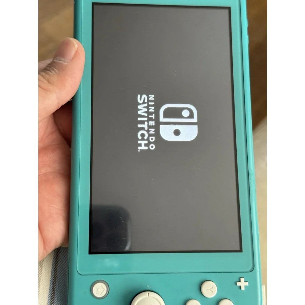 Nintendo Switch Lite- Turquoise With Charger‎ , Works Good
